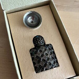 Vintage Mini Perfume Flacon Bottle and Funnel Made in France